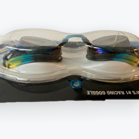 Speedo Jr Vanquisher 2.0 mirrored competitive goggles, junior age 6-14 - Picture 2 of 5